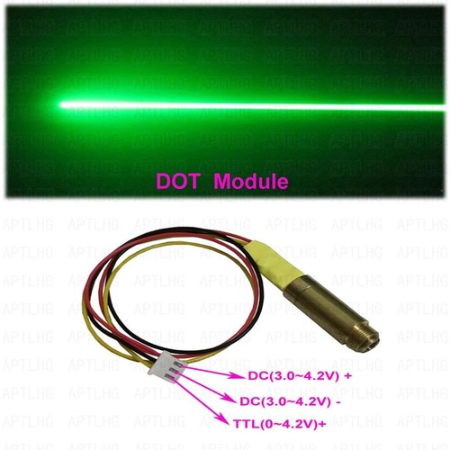 Dc3 532nm 100mw modulo - dc3.0~4.2v,