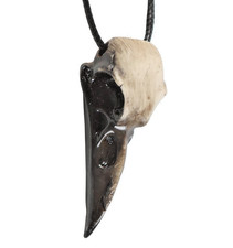 Collana con ciondolo teschio