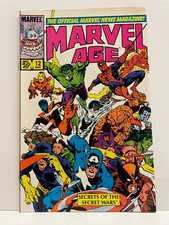 MARVEL AGE #12 1st app Spider-Man's black costume - originale USA da collezione*