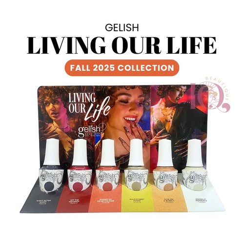 Gelish fall 2025 living our - fall,
