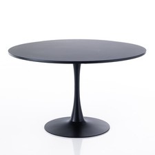 TAVOLO ROTONDO MONS 120 BLACK