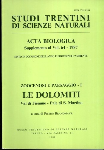 Zoocenosi paesaggio le - e,