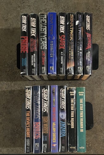 Star trek novels lot - trek,