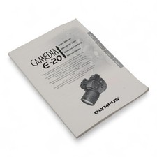 Olympus Camedia E 20 Manuale