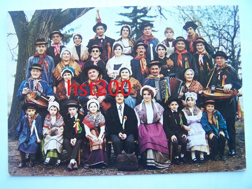 Cpa folklore groupe - cpa, 63