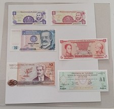 BANCONOTE Raccolta Paesi Sud America Nuove In Ottime Condizioni 