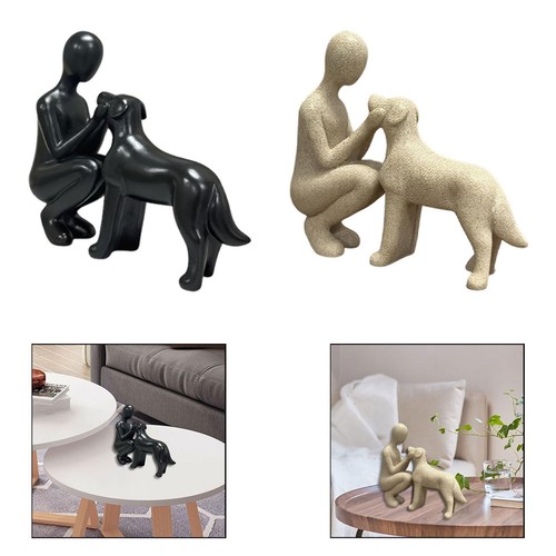 Scultura resina uomo - in,
