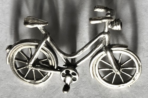 Bicicletta mignon argento - bicicletta, in
