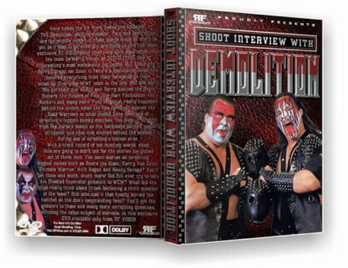 Demolition shoot dvd - shoot, wwf
