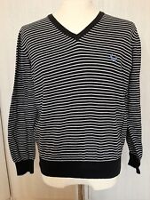 FRED PERRY MAGLIONE SWEATER LEGGERO UOMO SIZE M MADE IN ITALY