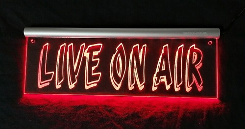 Targa luminosa led live air - targa,