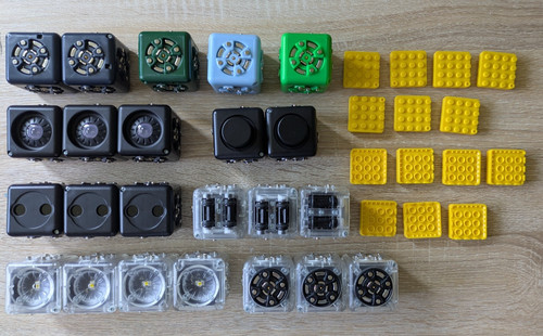 Lotto blocchi robot - 23, cubelet