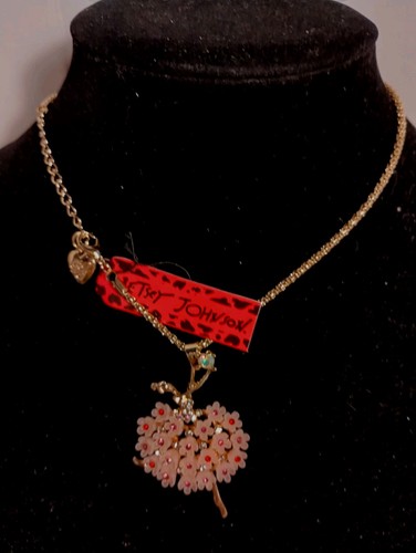 Collana betsey johnson rosa - betsey,