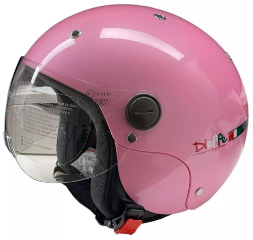 Df44rl casco jet rosa per - df44rl,