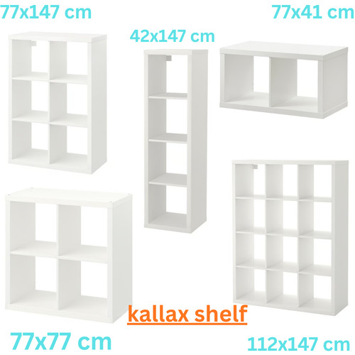 Ikeakallax cubo portaoggetti - ikeakallax,