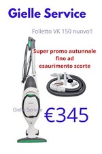 FOLLETTO VK 150 Vorwerk   NUOVO IMBALLATO Con Sacchetti E 6 profumini+ KIT  TUBI
