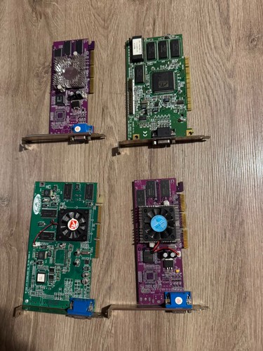 Lotto gpu vintage - vintage, schede)