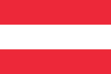 4x adesivi per auto " Austria