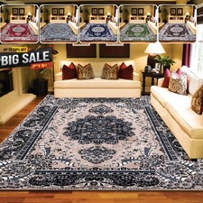 Tappeto da Esterno Giardino Geometrico Grande Impermeabile Area Patio Antiscivolo Tappetino