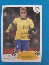 NEYMAR JR. CALCIATORI PANINI ROAD TO WORLD CUP BRASIL 2014 FIGURINA N. 18
