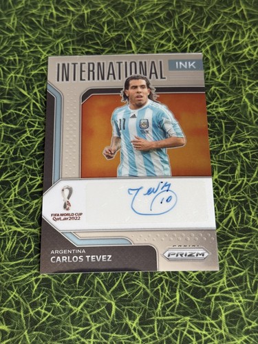 Carlos tevez auto 2022 panini - auto,
