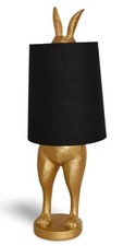 Lampada da tavolo coniglio oro