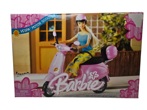 Barbie vespa motor scooter - barbie,