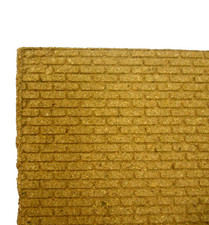 Pannello Sughero Mattoni Medi 50x100 Cm - Foglio Sughero Presepe Ottima Qualità