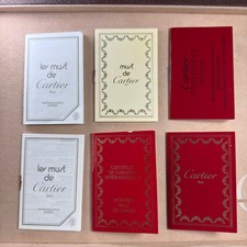 Libretti per corredo orologi Cartier
