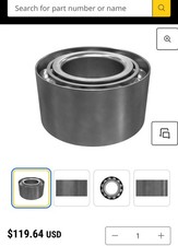 Cuscinetto a sfera doppia