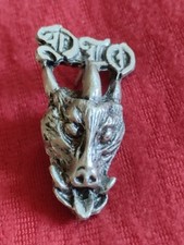 DIO vintage 80S Cast metal pin bootleg demon, Holy Diver BLACK SABBATH VOCALIST 