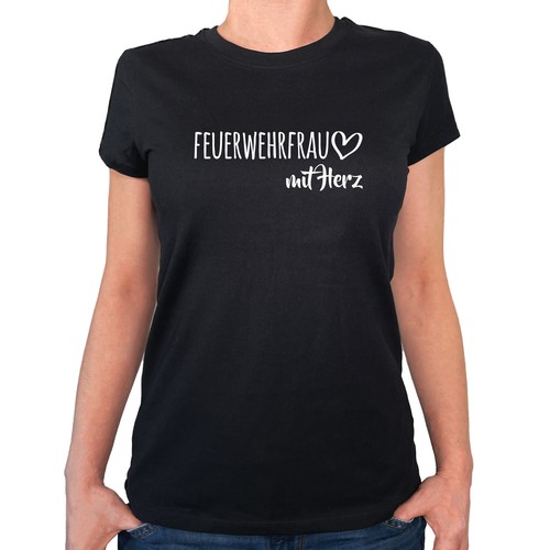 Shirt donna pompiere - t-shirt,