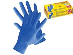 Guanti nitrile senza - in,