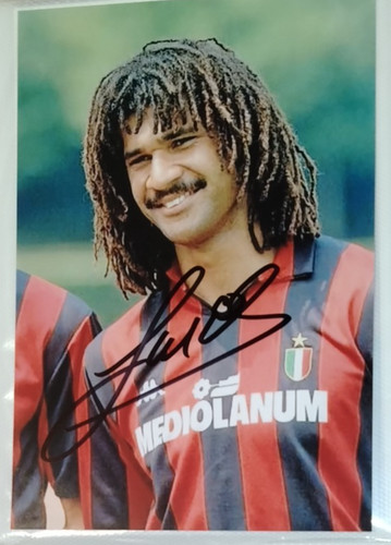 Autografo ruud gullit foto - gullit,