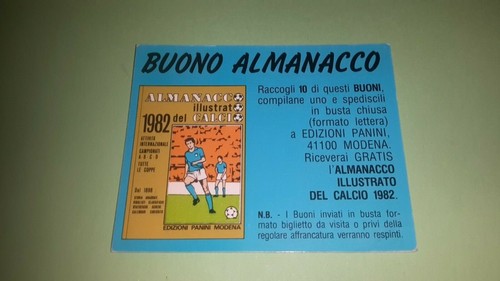 1981 buono almanacco - 1981-82,