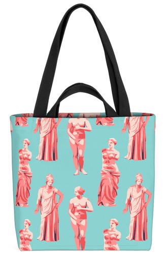 Statua greca grafica borsa