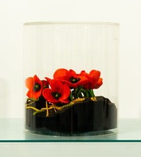 PIERO GILARDI  Poliuretano STORICO "1988" 33x30 in Teca esposto e pubblicato