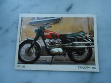 FIGURINA AUTO E MOTO N. 66 - TRIUMPH 500 - ED. SUPER RAF - CS.26