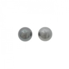 Autentici orecchini di perle nere K14WG 11,2 mm #230-000-118-2506