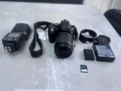 Nikon d5200 dslr con - con, obiettivo