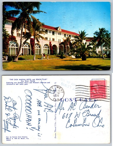 Cartolina casa marina - casa, hotel
