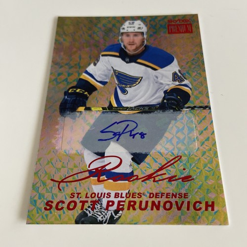 Nhl card scott perunovich - nhl, perunovich-auto