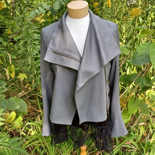 Giacca pelle motocross heidi - giacca,