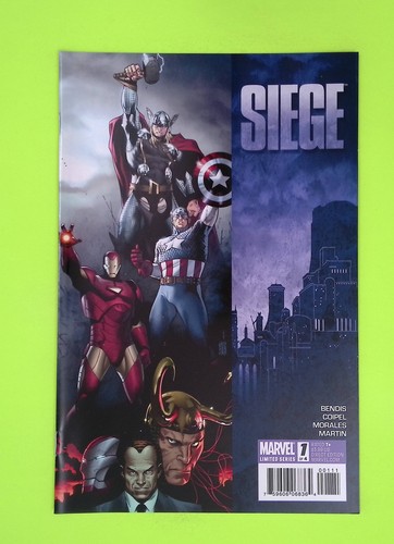 Siege vol 1 fumetto marvel - siege,