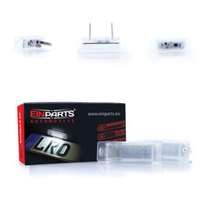 2 luci targa a LED per Opel