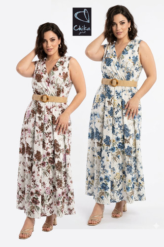Abito vestito donna smanicato