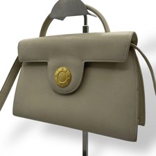 Givenchy Borsa a tracolla a mano in pelle beige piccola borsa vintage autentica