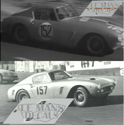 Decalcomanie ferrari 250 - ferrari,