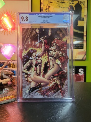 Vampirella quarterly cgc - vampirella,