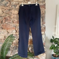Pantaloni di lino GANT blu